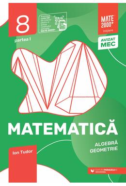 Copertă produs Matematică. Aritmetică, algebră, geometrie. Caiet de lucru. Clasa a VIII-a. Inițiere. Partea I