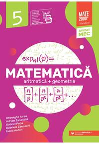 Copertă produs Matematică Standard. Algebră, geometrie. Clasa a V-a (2025-2026)
