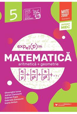 Copertă produs Matematică Standard. Algebră, geometrie. Clasa a V-a