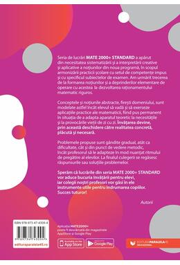 Copertă produs Matematică Standard. Algebră, geometrie. Clasa a VII-a (2025-2026)