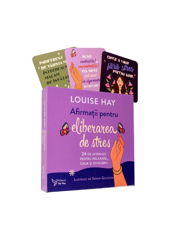 Copertă produs Afirmații pentru eliberarea de stres. Set carte + cartoline - gallery big 3