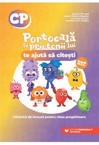 Copertă produs Portocală și prietenii lui te ajută să citești. Cărticică de lectură. Clasa pregătitoare