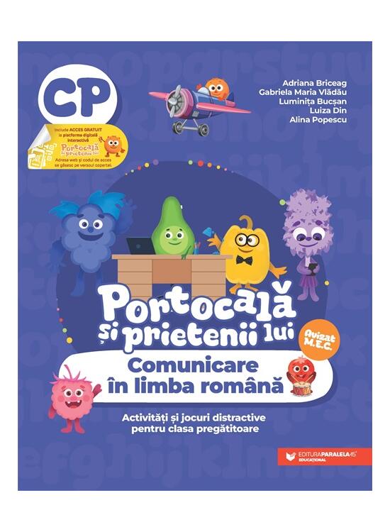 Copertă produs Portocală și prietenii lui. Comunicare &icirc;n limba rom&acirc;nă. Clasa pregătitoare - gallery big 1