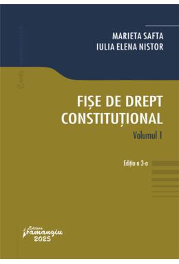 Copertă produs Fișe de drept constituțional (Vol. 1)