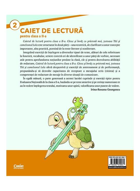 Copertă produs Caiet de lectură pentru clasa a II-a - gallery big 2