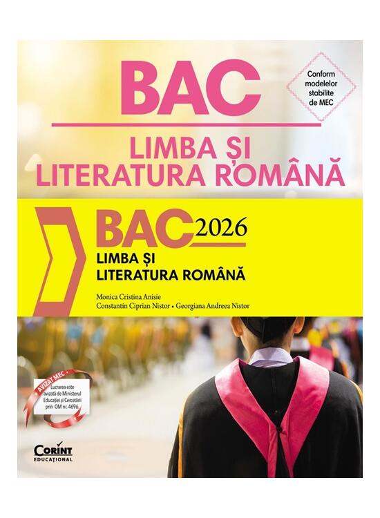 Copertă produs BAC 2026. Limba și literatura rom&acirc;nă - gallery big 1