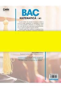 Copertă produs BAC 2026. Matematică M1