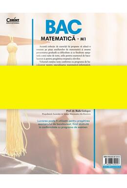 Copertă produs BAC 2026. Matematică M1