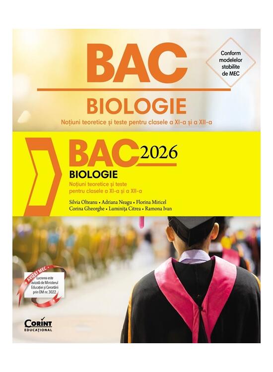 Copertă produs BAC 2026. Biologie. Clasele XI-XII - gallery big 1
