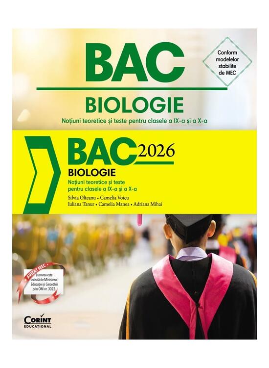 Copertă produs BAC 2026. Biologie. Clasele IX-X - gallery big 1