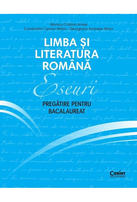 Copertă produs Limba și literatura rom&acirc;nă 2026. Eseuri