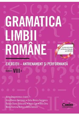 Copertă produs Gramatica limbii rom&acirc;ne. Clasa a VIII-a