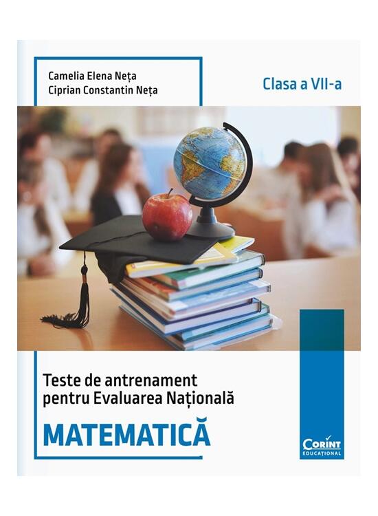 Copertă produs Teste de antrenament pentru Evaluarea Națională 2025. Matematică. Clasa a VII-a - gallery big 1