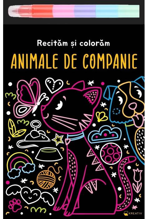 Copertă produs Animale de companie - Recităm și colorăm