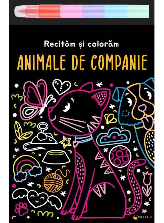 Copertă produs Animale de companie - Recităm și colorăm - gallery big 1