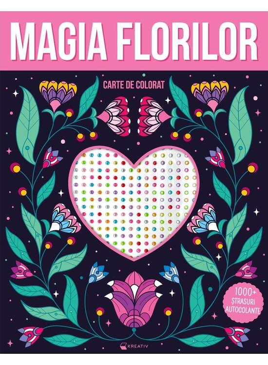 Copertă produs Magia florilor &ndash; 1000 ștrasuri autocolante - gallery big 1