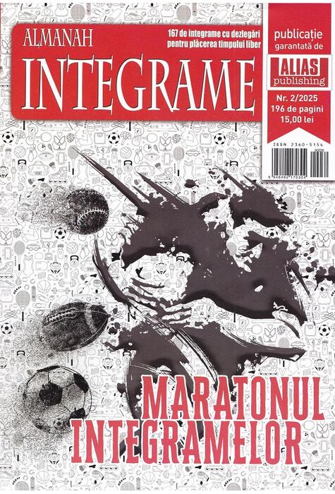 Copertă produs Almanah de integrame - Nr. 2/2025