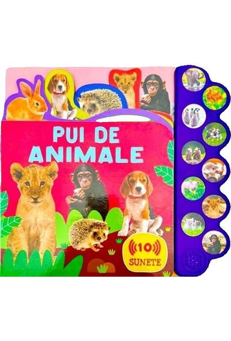 Copertă produs 10 sunete - Pui de animale