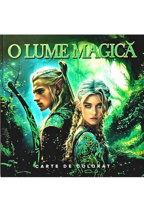 Copertă produs O lume magică. Carte de colorat