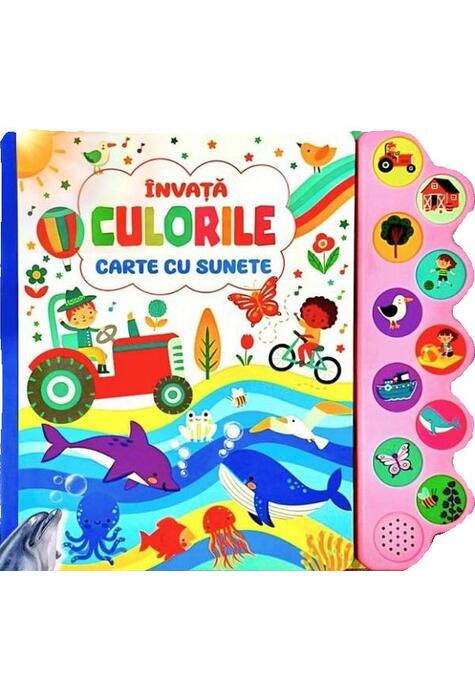 Copertă produs Carte cu sunete. &Icirc;nvață culorile