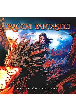 Copertă produs Dragoni fantastici. Carte de colorat