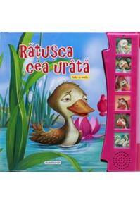 Copertă produs Carte cu sunete. Rățușca cea ur&acirc;tă