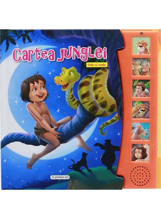Copertă produs Carte cu sunete. Cartea junglei - gallery big 1