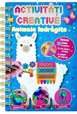 Copertă produs Animale &icirc;ndrăgite. Activități creative