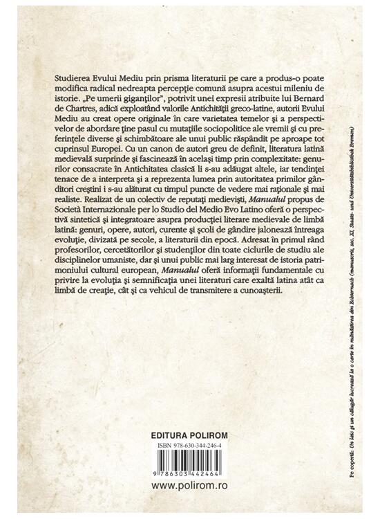 Copertă produs Literatura latină medievală. Un manual - gallery big 2