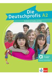 Copertă produs Die Deutschprofis, Hybride Ausgabe allango (A2). Kursbuch mit Audios und Clips online