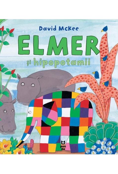 Copertă produs Elmer și hipopotamii