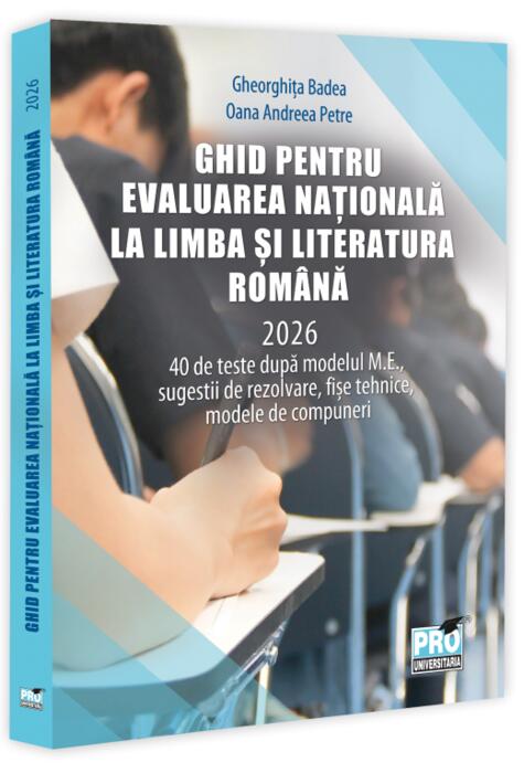 Copertă produs Ghid pentru Evaluarea Națională la Limba și literatura rom&acirc;nă 2026