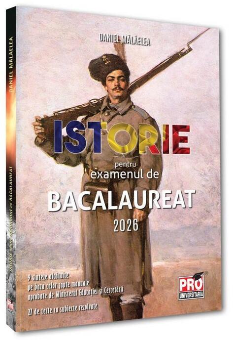 Copertă produs Istorie pentru examenul de bacalaureat 2026