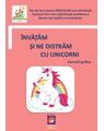 Copertă produs &Icirc;nvățăm și ne distrăm cu unicorni. Exerciții grafice (fișe de lucru pentru preșcolari) - thumb 1