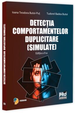 Copertă produs Detecția comportamentelor duplicitare (simulate). Editia a II-a