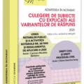 Copertă produs Admiterea &icirc;n notariat. Culegere de subiecte cu explicații ale variantelor de răspuns - 2025 - gallery small 