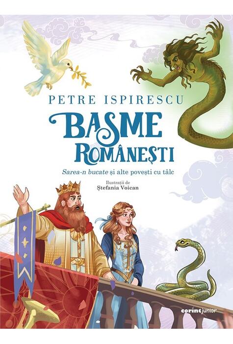 Copertă produs Basme rom&acirc;nești. Sarea-n bucate și alte povești cu t&acirc;lc