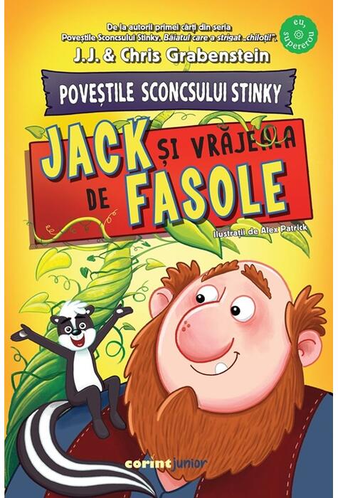 Copertă produs Poveștile Sconcsului Stinky. Jack și vrăjeala de fasole (Vol. 2)