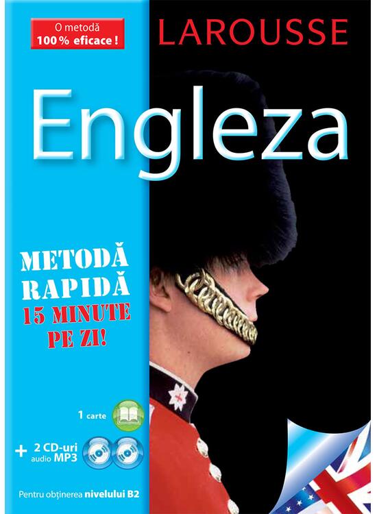 Copertă produs Larousse Engleza - Metoda rapidă + 2xCD - gallery big 1