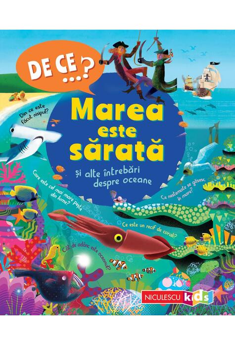 Copertă produs De ce&hellip;? Marea este sărată şi alte &icirc;ntrebări despre oceane