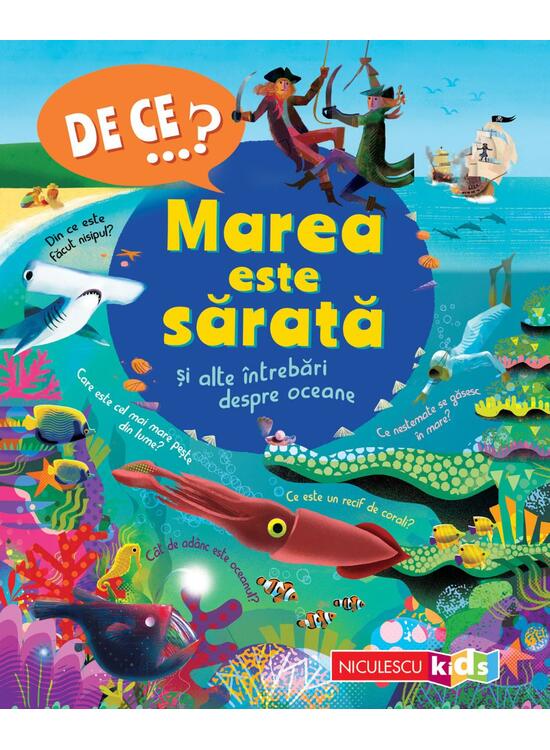 Copertă produs De ce&hellip;? Marea este sărată şi alte &icirc;ntrebări despre oceane - gallery big 1
