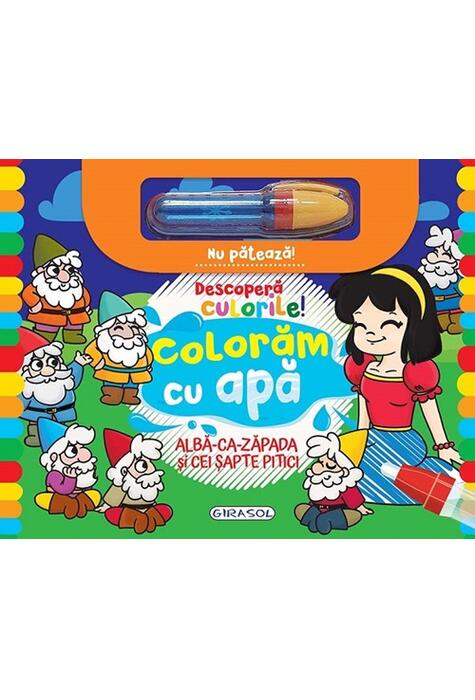 Copertă produs Descoperă culorile! Albă-ca-Zăpada și cei șapte pitici