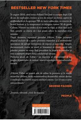 Copertă produs Cei 33. Povestea nespusă a bărbaților &icirc;ngropați &icirc;ntr-o mină din Chile
