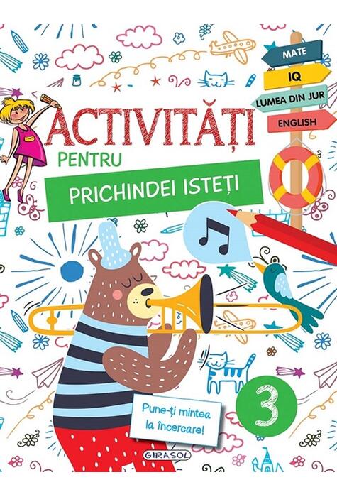 Copertă produs Activități pentru prichindei isteți (Vol. 3)
