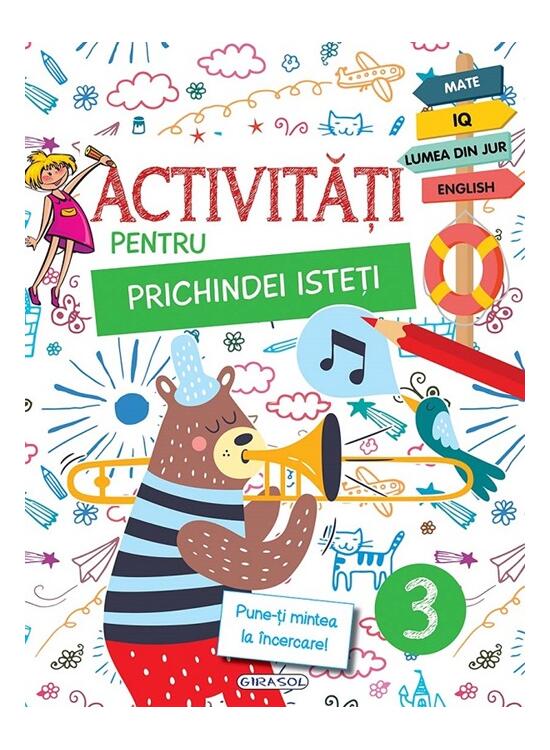 Copertă produs Activități pentru prichindei isteți (Vol. 3) - gallery big 1