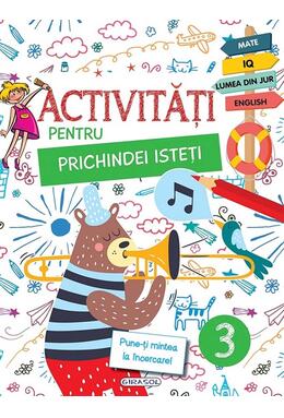 Copertă produs Activități pentru prichindei isteți (Vol. 3)