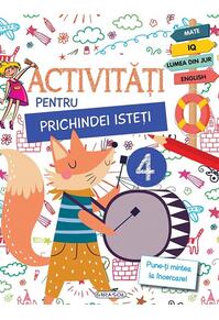 Copertă produs Activități pentru prichindei isteți (Vol. 4)