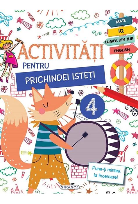 Copertă produs Activități pentru prichindei isteți (Vol. 4)