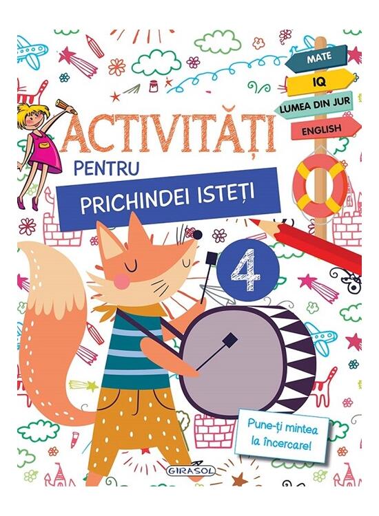 Copertă produs Activități pentru prichindei isteți (Vol. 4) - gallery big 1