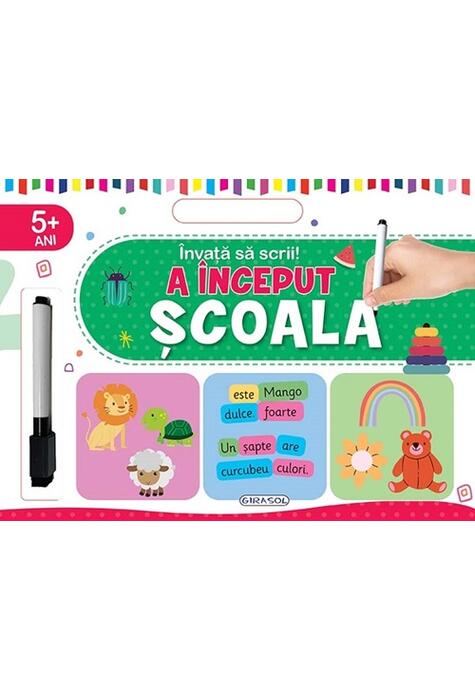 Copertă produs &Icirc;nvață să scrii! A &icirc;nceput școala